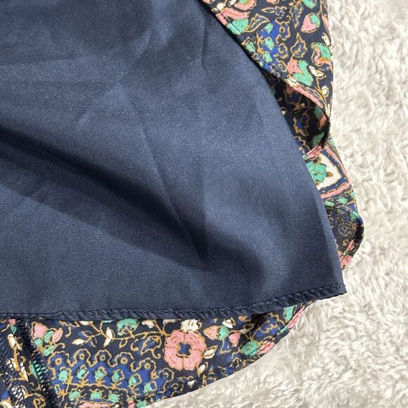 J Crew Flutter Sleeve Dress H5402 Medallion Print Multicolor Size 10 Boho Chic - Picture 8 of 10